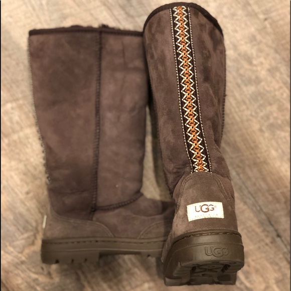UGG Shoes - Ultra Tall Brown UGG Boots
